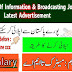 Ministry of information & Broadcasting Jobs Latest Advertisement [100+ Vacancies] 