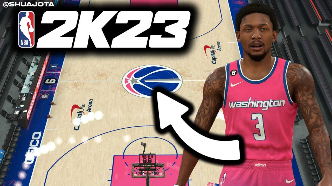 NBA 2K23 How to Add a Secondary Court (Tutorial)