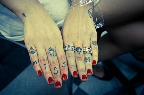 Finger Tattoos Finger Tattoos Finger Tattoos