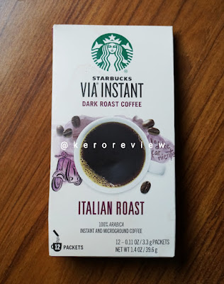 รีวิว สตาร์บัคส์ กาแฟคั่วเข้มสำเร็จรูป อิตาเลียนโรสต์ (CR) Review Instant Dark Roast Coffee Italian Roast, Starbucks Brand.