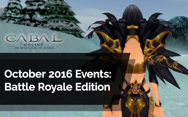 October 2016 Events: Battle Royale Edition