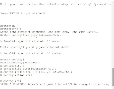 how to clear terminal in cisco packet tracer