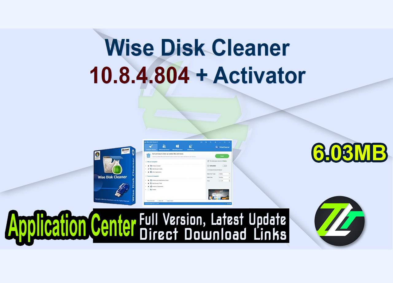 Wise Disk Cleaner 10.8.4.804 + Activator