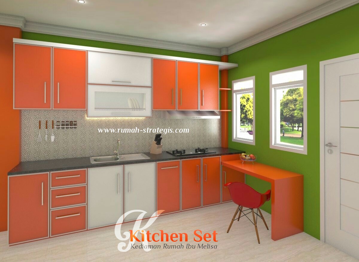 Agen Dinding 3D Pertama di Pekanbaru KITCHEN SET IBU MELISA