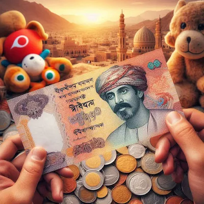 ওমান ১ রিয়াল - বাংলাদেশী কত টাকা