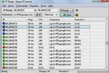 Software Angry IP Scanner Untuk Keamanan Jaringan WiFi Internet Dengan 