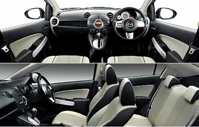 interior dan panel instrument mazda 2 sedan