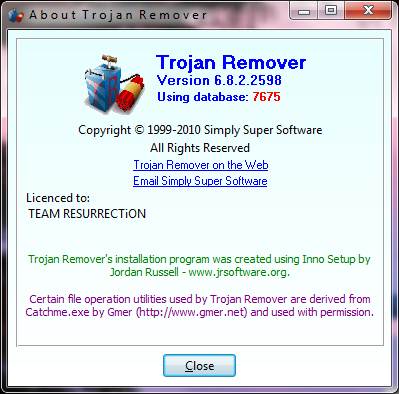 trojan remover 6.8.5 license key
