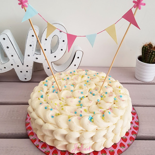 tarta de zanahoria con crema de queso