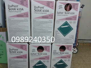 Bán bình gas lạnh điều hòa R410 A DuPont Suva Mỹ tại Hà Nội