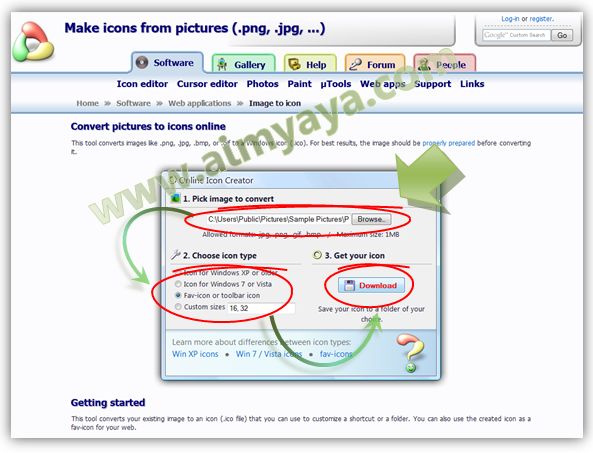   File icon merupakan gambar yang relatif kecil Ahli Matematika Cara Merubah Photo/Gambar JPG/PNG/GIF/BMP Menjadi Icon(ICO)