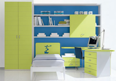 green modern, green modern design, kids room, green modern design kids room