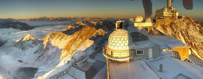 Amanece sobre Pic du Midi 11-10-2013