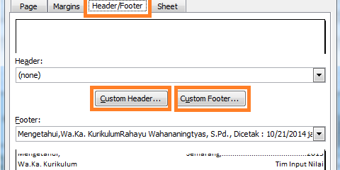 Cara Mudah Membuat Header Footer di Ms Excel