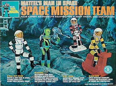 Mattel Major Matt Mason Space Mission Team Boxed Set