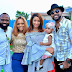 Banky W And Adesua Attend Noble Igwe And Daughter’s Birthday Party
