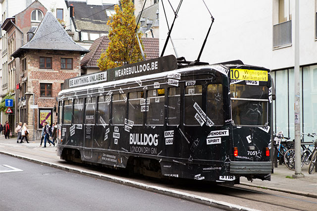 Boutique Agency Gents unleashes Bulldog Gin in Streets of Antwerp