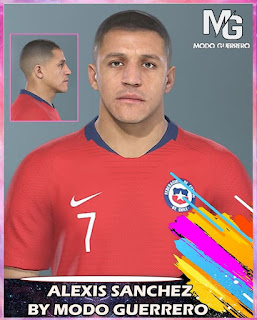 PES 2020 Faces Alexis Sanchez by Modo