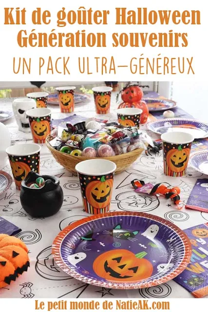 avis Kit goûter Halloween Generation souvenirs