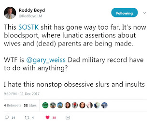 Roddy Boyd Tweet About Overstock.com