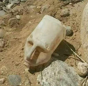 Un grupo de arqueólogos que estaen excaván prop de los fortins de Cabrera han trobat avui un cap de faraón intacte, se creu que correspón al faraón Tutanbidón I, cusí germá de Ramsés IV.