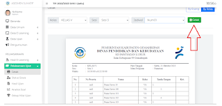 cetak daftar hadir peserta asesmen