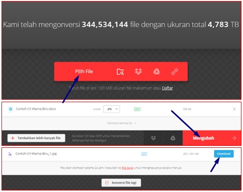 Cara Mengubah Word Ke JPG Tanpa Menggunakan Aplikasi