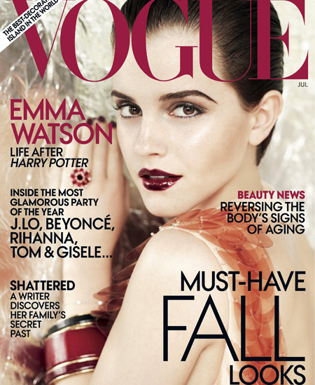 emma watson vogue 2011 photoshoot. Emma Watson Vogue Photo Shoot
