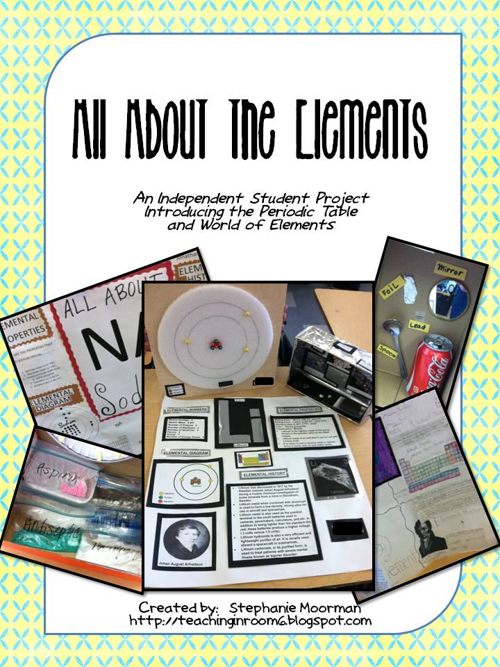 All About the Elements | Teaching in Room 6
