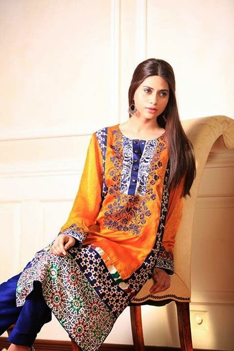 Exclusive Semi Formal Summer Wear Dresses For Girls By Gul Ahmed From ...