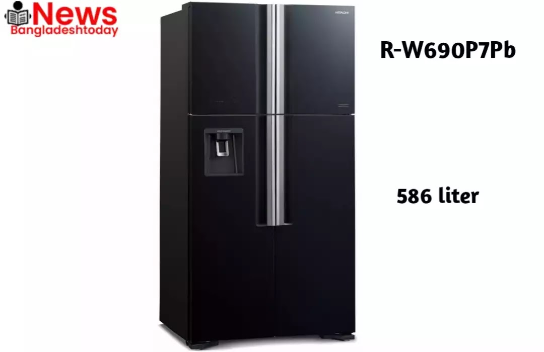 Hitachi Big French Refrigerator R-W690P7Pb | হিটাচি ফ্রিজের দাম ২০২