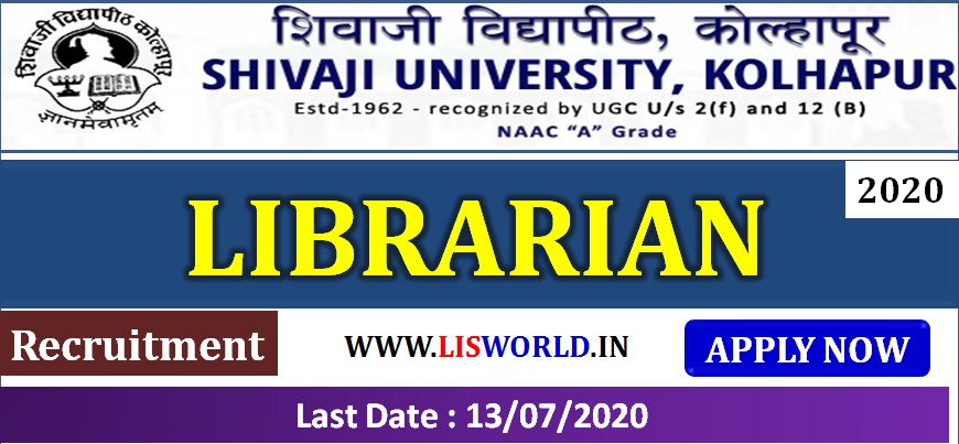 Recruitment for Librarian at Dr. A.D.Shinde College of Engineering, Gadhinglaj, Kolhapur-last date-13/07/2020