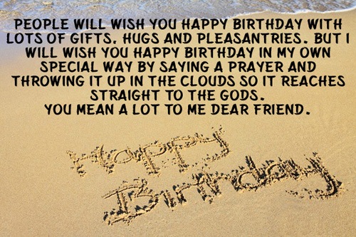 Happy Birthday best friends quotes, saying, wishes image natural