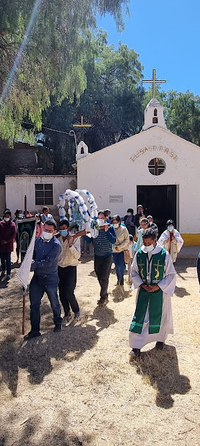 Messe in der Gemeinde Selocha, Potosí - Bolivien.