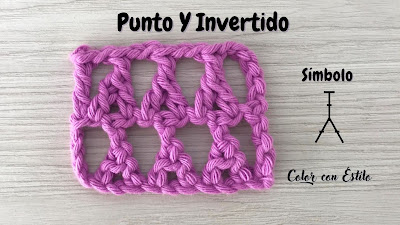 Crochet-punto-Y-invertido-con símbolo