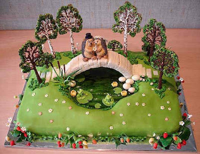 Amazing Birthday Cakes Sculptures: Funny Art Cakes wallpapers