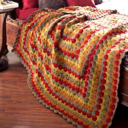 Catherine Wheel Blanket - Free Pattern