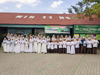 10 MUHARRAM, MIN 11 HSS GELAR ZIKIR BERSAMA DAN SANTUNI ANAK YATIM