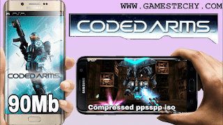 Coded Arms PPSSPP ISO Highly Compressed