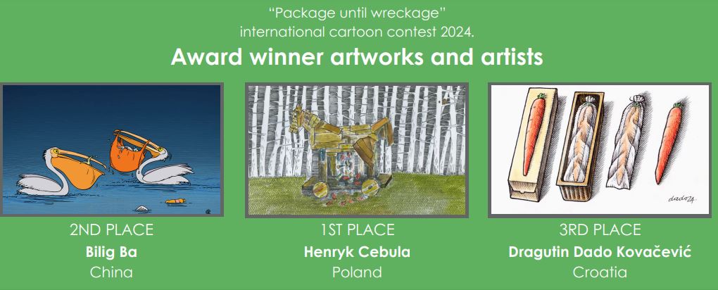 Result of the International Environmental Cartoon Contest in Hungary