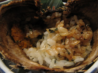 Uni Sushi Rice Cooked in a Sea Urchin Shell