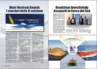 GIUGNO 2018 PAG. 18 - Mare Nostrum Awards I vincitori della XI edizione