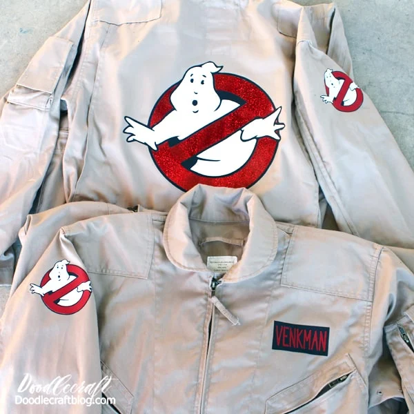 Dress up like the ghostbusters using this simple and fun tutorial. The Cricut Maker makes this a super simple and quick DIY for a last minute Halloween costume!