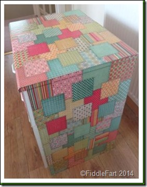 Paper recovered upcycled drawers 5