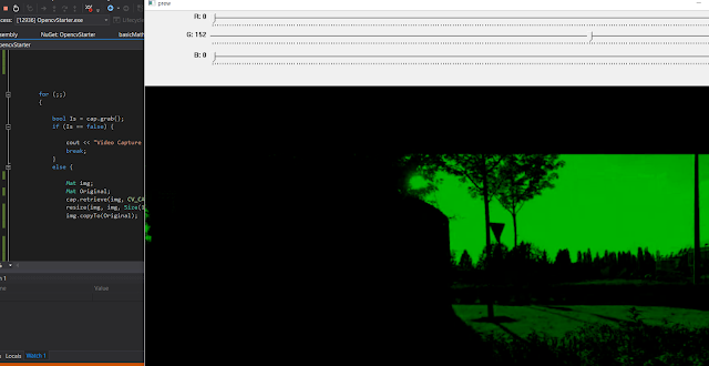 opencv colors channels