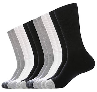 WANDER Mens Dress Socks 6 Pairs Extra Thick Winter Boot Socks For Cold Weather Size 9-14