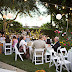 Outdoor Summer Wedding Backyard Home