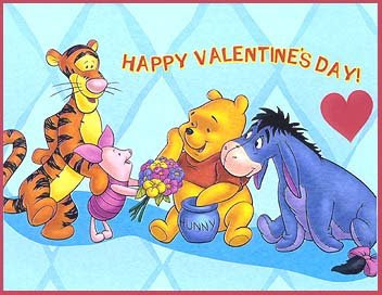 Winnie The Pooh Valentine's Day Wallpaper