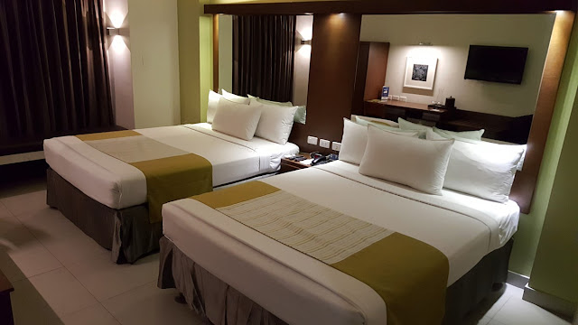 Room 318 of Microtel Acropolis in Eastwood Quezon City