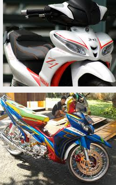 Modifikasi motor yamaha jupiter z1 new cw ceper terbaru keren 2014